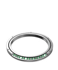 Rock Solid Cross Roller Slewing Bearing For Robot Arm Rotary Table And Cnc Machine, showing precision design with green rollers.