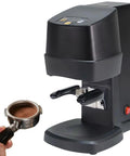 Professional 48mm Stainless Steel Coffee Tamper With Height Adjustable Stand And Pressure Gauge to make espresso with coffee machine.