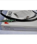 Keyence FU-77V Fiber Optic Sensor FU77V Replacement Part on packaging, showing wires and sensor tip for industrial automation.