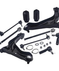 10 Piece Driver Passenger Front Lower Control Arm Assembly For Mazda Tribute 2008 OEM Grade Fit With Beefy Bushings Uninstalled View