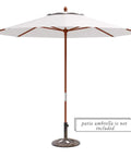 Beefy 23Lb Cast Iron 18 Inch Round Umbrella Base Stand For Patio Outdoor Deck Garden Lawn with flower design and coppery color