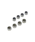 Heavy Duty Golf Cart Grab Handles Pair Fit Club Car Ezgo And Yamaha Lifted Carts Featuring Tight Round Grips Plus All The Bolts Needed For A No Fuss Setup That Makes Boarding Your Ride A Breeze: set of eight metal nuts for secure installation.