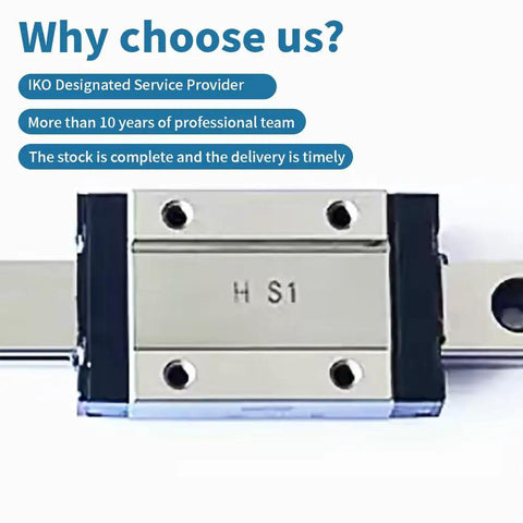 Linear Guide Rail Kit With LWL7B LWLC7B LWLG7B Carriages 500mm Rail Top Notch Standard Short And Extended Sliders