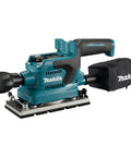 Badass Brushless Orbital Finishing Sander With Push Button Three Stage Electronic Speed And High Orbit Rate For Slick Wood Smoothing And Fast Prep Work Tool Only, showing angled view with dust port.