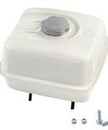 White metal Fuel Tank Replacement For GX Series Engines GX240 GX270 GX340 GX390 11HP 13HP with cap and mounting bolts