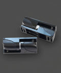 Rock Solid Zinc Alloy Cold Storage Door Hinge Featuring Smooth Lift Assisted Self Closing Pivot built tough for commercial freezer rooms, showing two hinges.