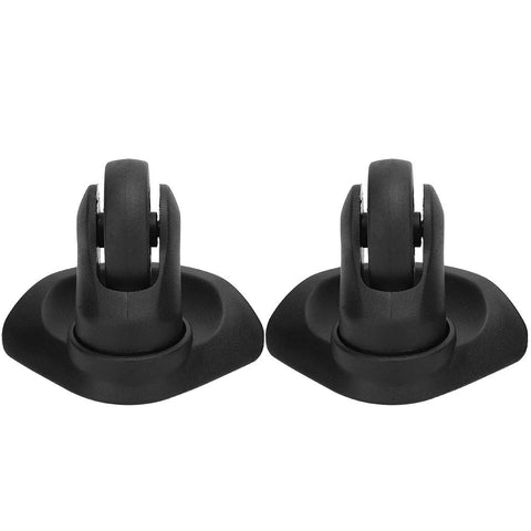 2 Pcs A52 Quiet Single Row Wheel for Suitcases Universal Luggage Replacement Wheels, Silent and Durable, front view