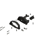 Center Diff Power Module Plastic Part Set For RC Cars Replacement Kit ARA311169 with grommets, nuts, and screws