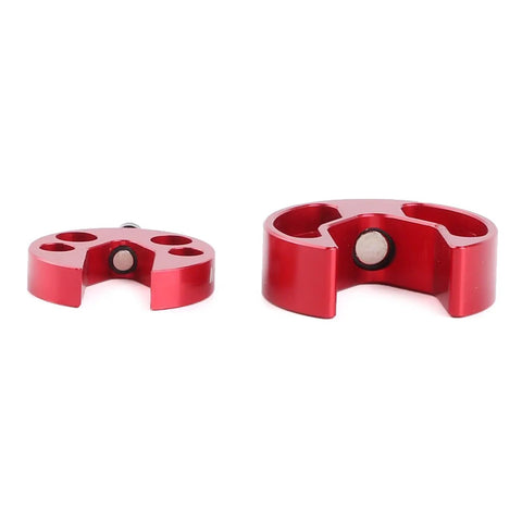 Red metal Helicopter Swashplate Leveler For 380 470 600 700 Models, Precision Calibration Tool for accurate alignment and repair.