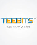 Brand logo "Teebits" with tagline "New Power Of Tools"