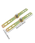 Two Piece Adjustable Sofa Bed Hinge Set For Easy Angle Adjustments Built Tough Heavy Duty Furniture Hardware Plum Blossom Style