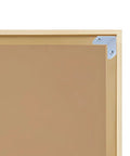 Rock Solid L Shaped Corner Brace Brackets 30 Pack 35x13mm, steel bracket supporting a picture frame corner.