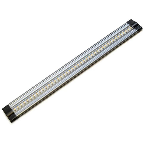 12 Inch Dope Warm White Modular LED Under Cabinet Lighting Panel With 42 LEDs, 280 Lumens, 3000K, 24V DC, 3W Per Panel, no power supply