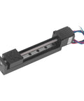100mm Stroke Linear Slide Table With 28 Stepper Motor, Single Rail Motion Stage for X Y Z axes, alloy CNC router component