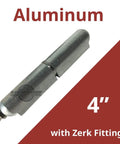 4 Inch Aluminum Weld On Bullet Hinge With Stainless Steel Bushing And Pin And Grease Zerk Fitting for industrial use