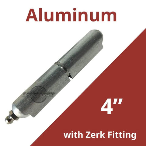 4 Inch Aluminum Weld On Bullet Hinge With Stainless Steel Bushing And Pin And Grease Zerk Fitting for industrial use