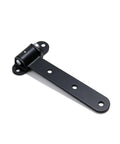 Two Piece Heavy Duty Gate Hinges Set For Wooden Fences And Barn Gates Built Tough 180 Degree Swing Supports Up To 900 Lbs Per Pair Durable Hardware For Yard Gates, black steel hinge