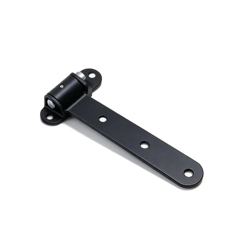 Two Piece Heavy Duty Gate Hinges Set For Wooden Fences And Barn Gates Built Tough 180 Degree Swing Supports Up To 900 Lbs Per Pair Durable Hardware For Yard Gates, black steel hinge