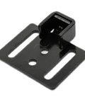 Rugged Barn Door Soft Close Mechanism With Zero Drama Buffer Damper For No Sweat Install Sliding Track Kit black mounting clip detail.