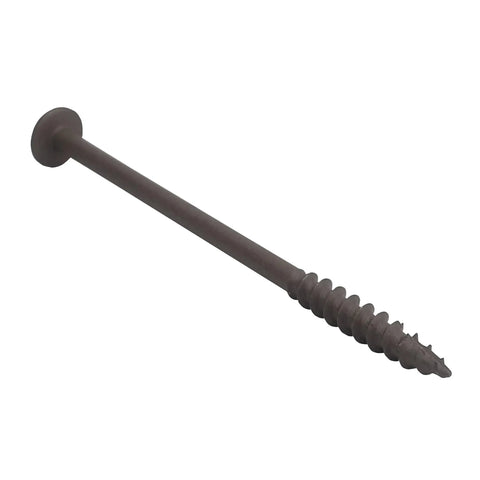 Protec-Kote Pocket Screws for Outdoor Projects Weather Resistant Four Inch Coarse Thread Maxi-Loc Head 75 Count Set