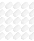 Top Shred Yardwe 100 Pcs Flexible White PVC Bolt End Caps Round Tube Protectors For Screw Thread Guarding And Snazzy Identification In Industrial Shop Jobs And Home Renos To Keep Threads Safe From Damage, 100 white caps