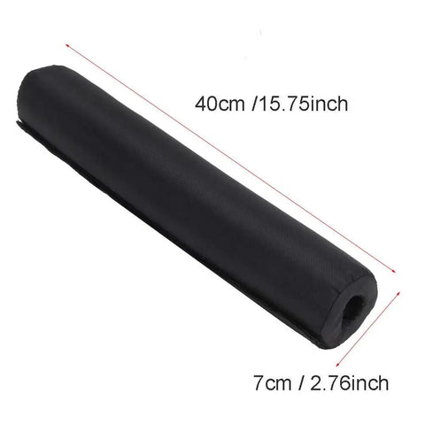 Barbell Squat Pad With Adjustable Oxford Cloth Cushion For Neck And Shoulder Protection, Foam Pad For Heavy Lifts, 40cm/15.75in
