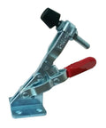 Heavy Duty Quick Release Vertical Toggle Clamp For Shop Jigs And Tooling Fixtures, metal construction, ergonomic grip.
