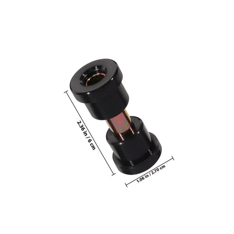 Rear Golf Cart Leaf Spring Bushings Kit With Rubber And Iron Parts 8 Piece Replacement Set for stable suspension.
