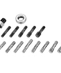 Universal Harmonic Balancer Pulley Installer And Puller Set With Thirteen Adapters DIY Friendly Heavy Duty Seven Eighths Inch Screw