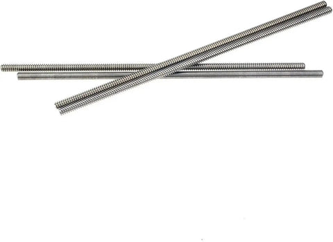 Stainless Steel T8 Threaded Trapezoidal Lead Screw for Stepper Motor Guide Rails 8mm Diameter Built To Last Slick CNC Hardware Easy Install and Precise Fit for Automation Projects 1 Piece, stainless steel threaded rods