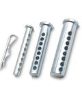 74-Piece Zinc-Plated Clevis Pin Set With Assorted Sizes For Mowers, Trailers, Gates And Handy DIY Projects, Includes Heavy-Duty Fasteners