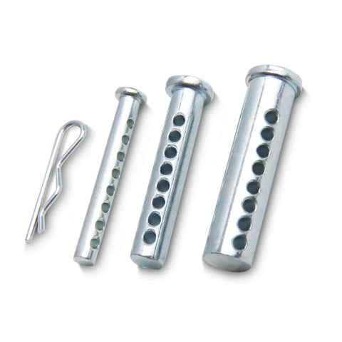 74-Piece Zinc-Plated Clevis Pin Set With Assorted Sizes For Mowers, Trailers, Gates And Handy DIY Projects, Includes Heavy-Duty Fasteners