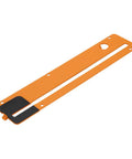 Orange and black table saw throat plate replacement for Ridgid R4513 89290001700 part durable no hassle install guard plate high precision cut