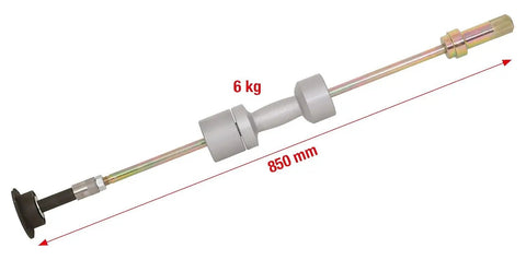 Ford Transit Brake Disc Puller Set For Van Maintenance Heavy Duty Rotor Removal Tool Kit showing 6kg weight and 850mm length