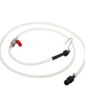 Brake Bleeder Hose Adapter For Evacuator Converts To Vacuum Bleeder And Clutch Bleeder 65 Inch Universal Adapter with valve