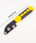 Get Your Wires Perfectly Straight With This Durable Manual Wire Straightener And Wrapping Tool. Built With Stainless Steel For Consistent Durability, It Offers Clean Alignment To Improve Performance. Save Time And Achieve Professional-Grade Results With - 20cm manual wire straightener with a durable handle.