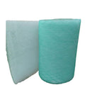 Straight Up Solid Green Fiberglass Paint Arrestor Roll For Spray Booth Floor Filters With Hella Strong Overspray Capture And Zero Fluff Epa Compliant, showing roll and flat sheet