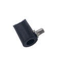 Premium 2Pcs Cymbal Holder Locator For Electronic Drum Kits, black plastic limiter for anti-rotation, features a metal pin.