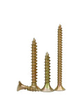 340 Piece M4 Wood Screws Set For Furniture Assembly Self Tapping Phillips Flat Head Countersunk Screws Durably Zinc Plated