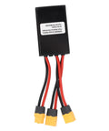 Premium Aluminum Alloy Heavy Duty Dual Battery Pack Switch Balancer with XT60 plugs and secure connections for EV upgrades.