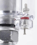 Close-up of Heavy Duty Water Oil Separator For Pneumatic Paint Sprayers And Air Compressors showing the easy bottom release valve.