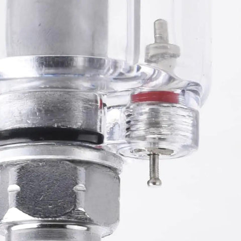 Close-up of Heavy Duty Water Oil Separator For Pneumatic Paint Sprayers And Air Compressors showing the easy bottom release valve.