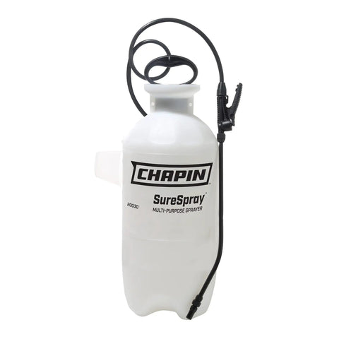 3 Gallon SureSpray Sprayer For Fertilizer Weed Killer And Pesticide With Anti Clog Filter Translucent Tank Front View