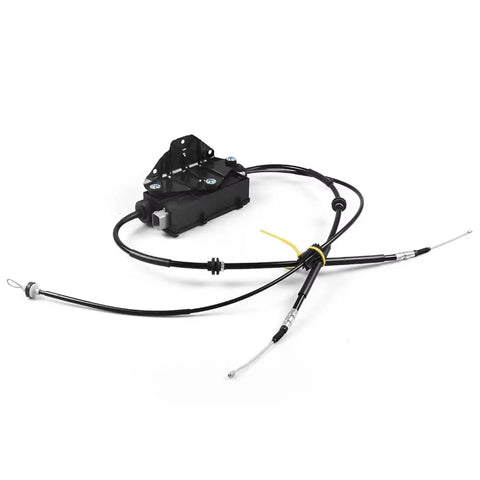 Upgraded Rear Electric Parking Brake Actuator Control Unit Direct Bolt On For BMW X6 E71 E72 2008 To 2014, includes wiring and sturdy housing.