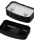 Open view of 65mm Air Compressor Silencer And Inlet Filter For Belt Driven Inflator Pumps, Quiet Noise Reduction parts
