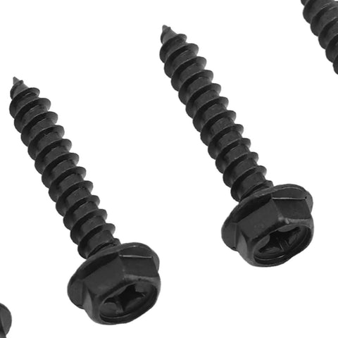 Badass Heavy Duty Clutch Cover Screws And Steel Bolts Set Replacement Kit For Polaris 570 900 1000 Engines Includes Stock Part 7519330, close-up of steel bolts.