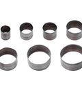 Round Leather Cutting Circle Cutter Tool Set With Pro Grade High Carbon Steel Blades for Precise Belt Hole Sizing and Leather Accessories