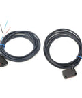 Infrared Sensor DC 12 To 24V NPN Output Proximity Switch for Industrial Automation with cable, 4m detection range, 2-pack