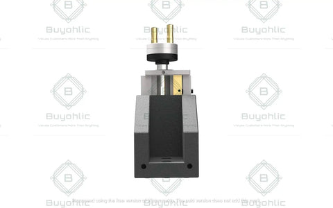 Front view of Mini Vertical Slide 90mm By 50mm for Quick Lathe Milling on Cross Slide, showcasing precise height adjustment.