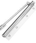 Two Pack Adjustable Aluminum Door Closer Set With Heavy Duty Build And Soft Close Spring, showing durable aluminum alloy hardware